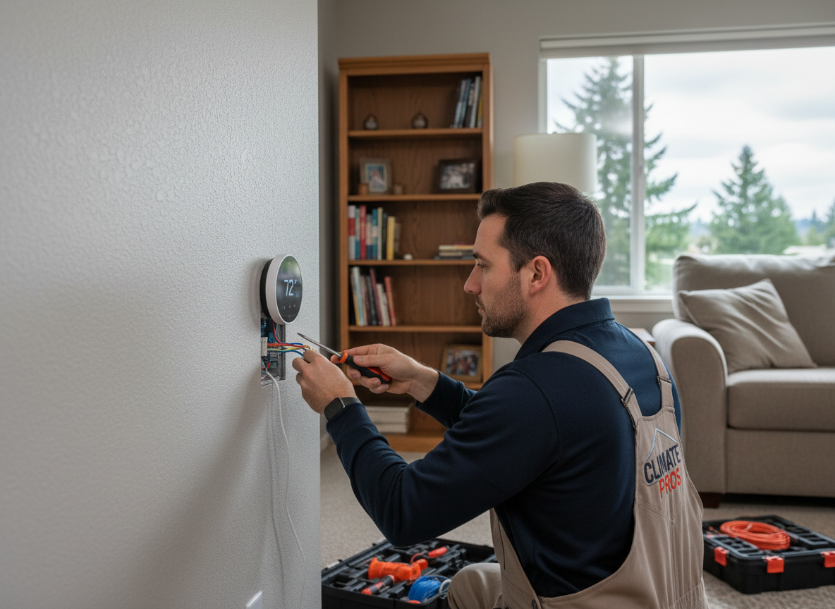 Smart Thermostat Installation in Milwaukie, OR
